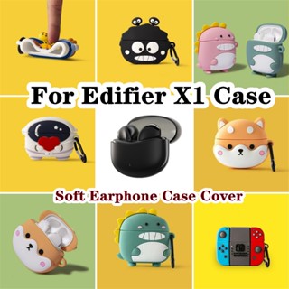 【Case Home】เคสหูฟัง แบบนิ่ม ลายการ์ตูนชิบะอินุ สําหรับ Edifier X1 X1