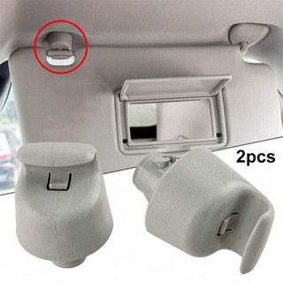 ⚡NEW 8⚡Perfect Match for OE Equipment Sun Visor Holder Clip for Nissan Titan Quest Gray