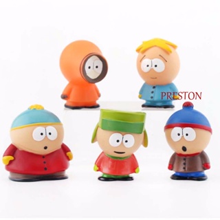 Preston โมเดลฟิกเกอร์ PVC การ์ตูนอนิเมะ The South Park Kyle Stan Kenny สําหรับเก็บสะสม