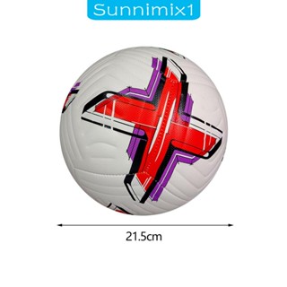 [Sunnimix1] ลูกบอลฟุตบอล ไซซ์ 5 สําหรับฝึกซ้อมฟุตบอล