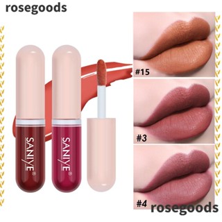 Rosegoods1 ลิปกลอส เนื้อกํามะหยี่ ติดทนนาน