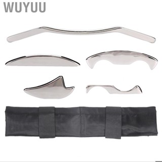 Wuyuu 5pcs / set Stainless Steel   Tools  Body Different Shapes Pratical for Hands Neck