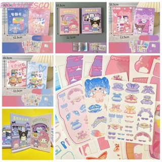 Francesco Kuromi หนังสือเสียงเงียบ คุโรมิสามมิติ กระดาษแฟชั่น My Melody ของเล่นเพื่อการศึกษา DIY