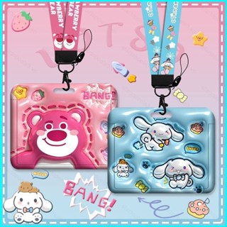 Star3 Sanrio Kuromi Lotso ปลอกโลหะ ลายการ์ตูนน่ารัก ป้องกันการสูญหาย สําหรับนักเรียน