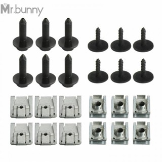 Fasteners อะไหล่สกรูใต้เครื่องยนต์ สําหรับ Mercedes-Benz 24 ชิ้น ต่อชุด