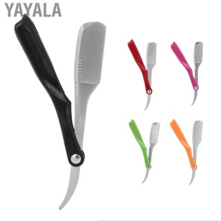 Yayala Vintage Barber Straight Shaver Stainless Steel Manual Men s Shaving Edge Holder Without