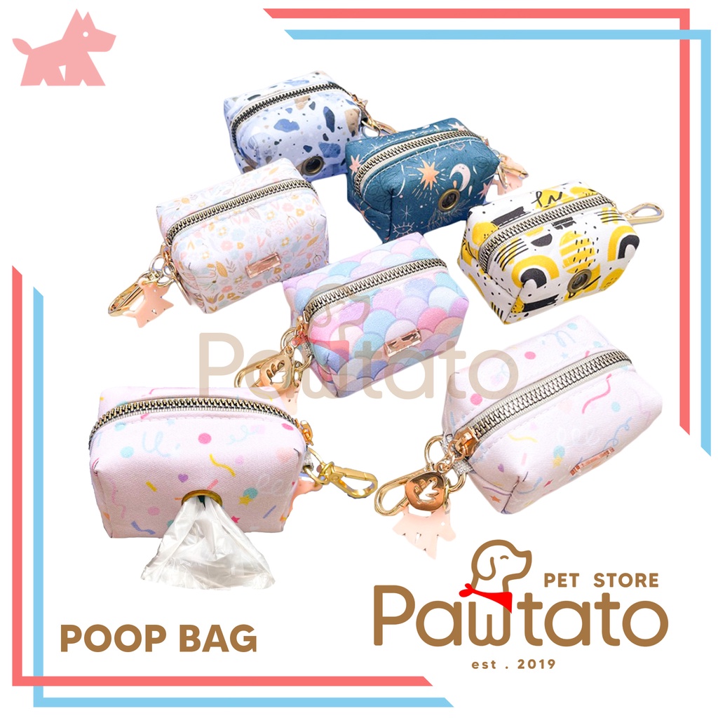 Pet Poop Bag Meme Cotton Plastic Puppy Dog Travel Pawtato Pet Store