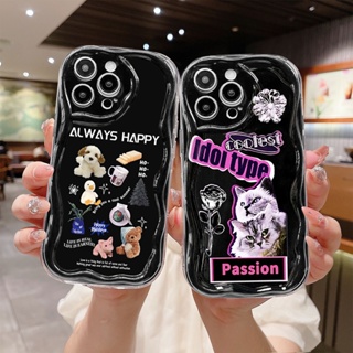 เคสโทรศัพท์มือถือ ขอบโค้ง ลายหมีน้อยน่ารัก 3D แวววาว สําหรับ Infinix Hot 20i 30i 8 9 20 12 30 10 11 Play 8 Lite 9 PRO 11 Plus 10 Lite Note 12 PRO 12 Turbo G96 Smart 5 7 4 6 Plus 5PRO