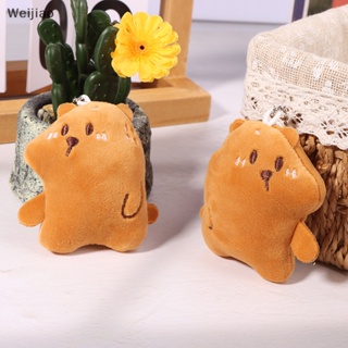 Weijiao% พวงกุญแจ จี้ตุ๊กตาหมีน่ารัก ขนาดเล็ก 6 ซม. สําหรับแขวนกระเป๋าเป้สะพายหลัง ของขวัญเด็ก