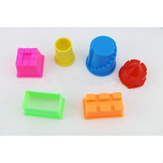 6Pcs Mini World Ancient Building Castle Clay Mold Clearance sale