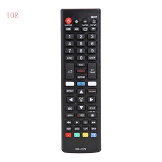 Ior RM-L1379 รีโมตคอนโทรลทีวีไร้สาย แบบเปลี่ยน สําหรับ LG Smart TV 3D Amazon Netflix