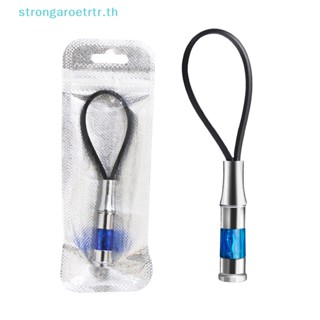 Strongaroetrtr พวงกุญแจไฟฟ้าสถิตย์ LED ป้องกันไฟฟ้าสถิตย์ สําหรับกําจัดร่างกายมนุษย์