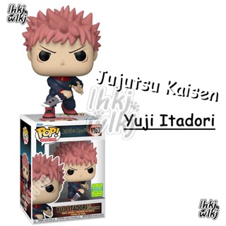 โมเดลตุ๊กตาฟิกเกอร์ Jujutsu Kaisen Funko POP Yuji Itadori 1163 สําหรับตกแต่งห้อง