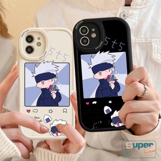 เคสโทรศัพท์มือถือแบบนิ่ม TPU กันกระแทก ลายการ์ตูนอะนิเมะมหาเวทย์ผนึกมาร Gojo Satoru น่ารัก สําหรับ IPhone 11 14 12 13 Pro Max 7 8 6 6s Plus XR X XS Max SE 2020