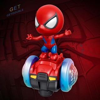 [Getdouble.th] ของเล่นสกูตเตอร์ Spiderman 360 คลายเครียด สําหรับเด็กผู้ชาย ผู้หญิง