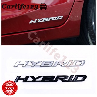 สติกเกอร์โลโก้ตัวอักษรภาษาอังกฤษ Lexus HYBRID HYBRID ดัดแปลง สําหรับติดตกแต่งประตูท้ายรถยนต์