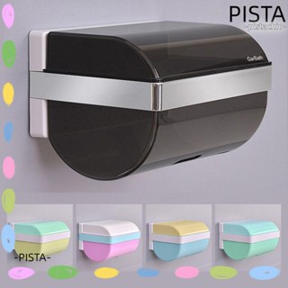 Pista ที่ใส่กระดาษทิชชู่ในห้องน้ํา ติดผนัง ไม่ต้องเจาะ ที่เก็บกระดาษม้วน / ที่ใส่กระดาษชําระ