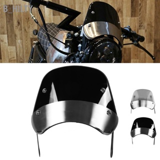 B_HILTY กระจกหน้ารถมอเตอร์ไซค์ป้องกันลม Deflector Retro Design Universal Motorbike อุปกรณ์เสริม