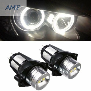 ⚡NEW 8⚡LED Bulbs 12W Pair Bulb Lamp LED Eyes Marker Light For BMW E90 E91 2006-2008