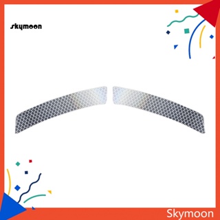 Skym* สติกเกอร์สะท้อนแสง ป้องกันการชน สําหรับติดขอบประตูรถยนต์ 1 คู่