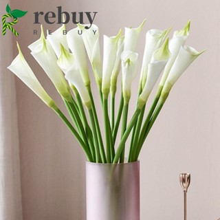 Rebuy ต้นลิลลี่ประดิษฐ์ ผ้าไหม DIY สําหรับตกแต่งบ้าน สวน เจ้าสาว