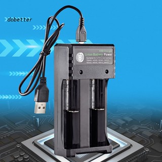 &lt;Dobetter&gt; อะแดปเตอร์ชาร์จแบตเตอรี่ 42V USB ชาร์จเร็ว ทนต่ออุณหภูมิสูง สําหรับ 18650 18500 14500 26650