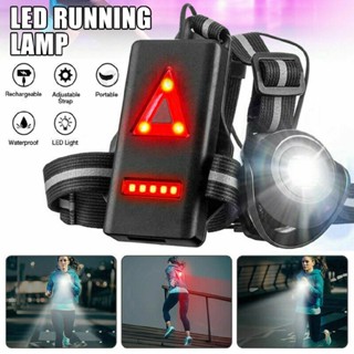 New Waterproof LED Running Chest Lamp Warning Light Walking Safety Night Flash