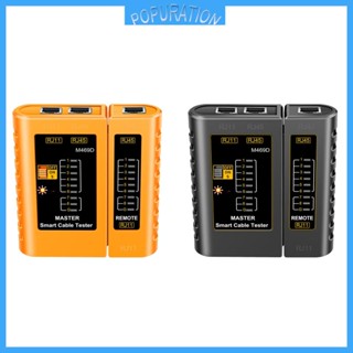 Pop RJ45 เครื่องมือทดสอบสายเคเบิล LAN RJ45 RJ11