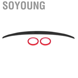 Soyoung Rear Trunk Wing Spoiler  Glossy Black High Kick Lid Fit for A4 B8 B8.5 Sedan 2009&amp;8209;2016