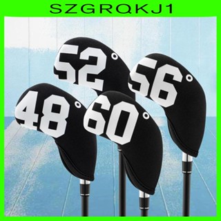 [szgrqkj1] ปลอกสวมหัวไม้กอล์ฟ กันลื่น 4 ชิ้น
