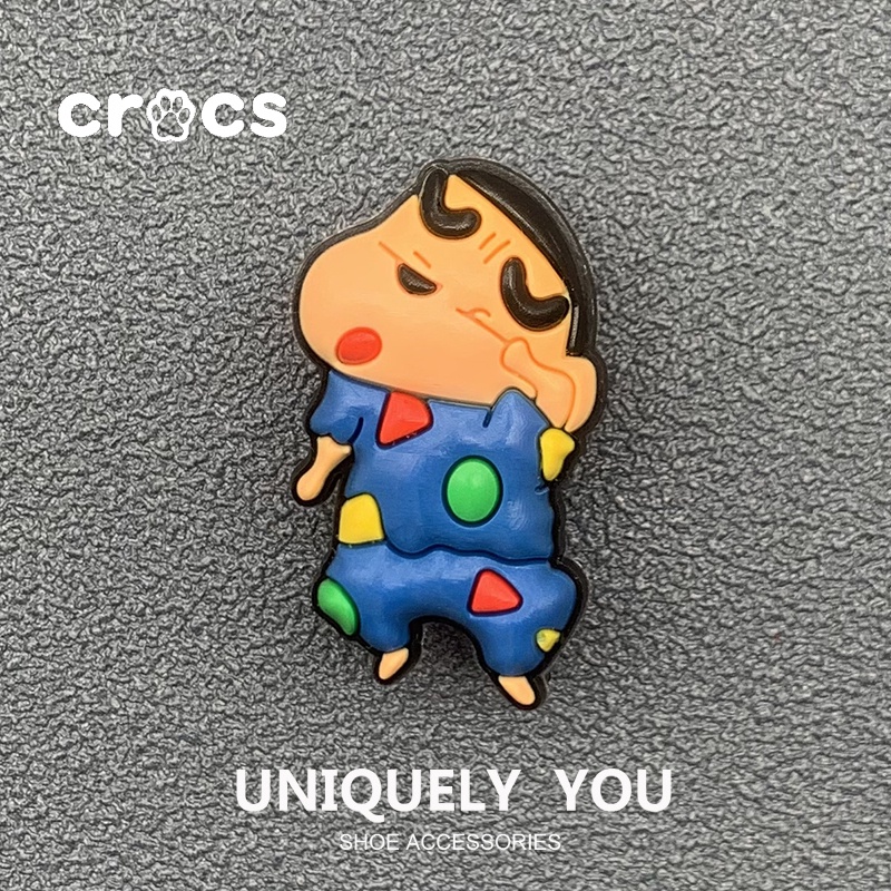 อุปกรณ์เสริมหัวเข็มขัด รูปชินจัง สําหรับตกแต่งรองเท้า Crocs DIY
