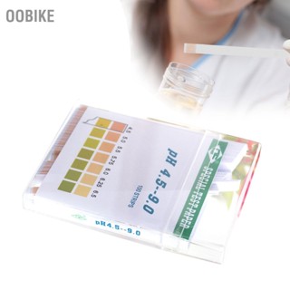 Oobike กระดาษทดสอบค่า Ph 2 สี 4.5‐9.0 ทดสอบเร็ว 100 แถบ พร้อมการ์ดสี สําหรับน้ํา