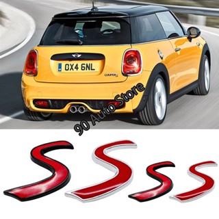 สติกเกอร์โลหะ รูปตัวอักษร สําหรับติดตกแต่งด้านข้างรถยนต์ MINI Coopers S Auto Body 1 ชิ้น