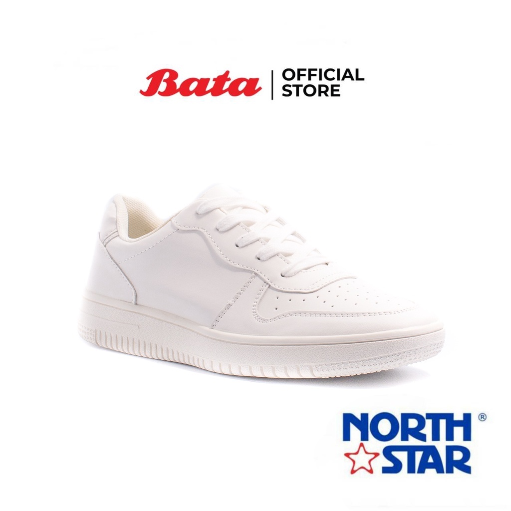 ◎ Bata บาจา ยี่ห้อ North Star รองเท้าสนีคเคอร์ รองเท้าผ้าใบแฟชั่น รองเท้าผ้าใบ สำหรับผู้หญิง รุ่น Yaneli สีขาว 5311106