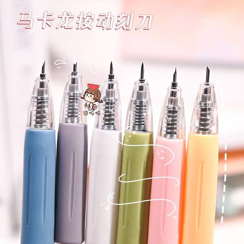 Art Utility มีดปากกามีดตัดสติกเกอร ์ Scrapbooking ตัดเครื ่ องมือ Express กล ่ องมีดโรงเรียนอุปกรณ ์ สํานักงาน DIY Craft อุปกรณ ์