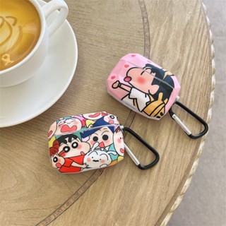 เคสหูฟังบลูทูธ ลายการ์ตูนชินจัง สําหรับ AirPods Pro2 Airpod Pro 1 2 3 AirPods Pro 2