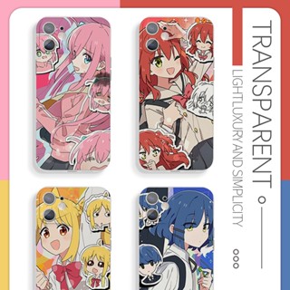 Newband quartet BOCCHI THE ROCK! Phone case compatible with iPhone 12 Apple 14plus Gotoh Hitori/Yamada Ryo anime เคสโทรศัพท์มือถือ ลายการ์ตูนอนิเมะ