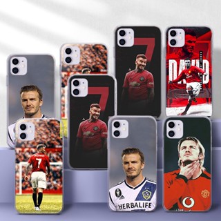 เคสโทรศัพท์มือถือแบบนิ่ม TPU ใส ลาย David Beckham Y148 สําหรับ Redmi 6 6A 7 7A 8 8A 9 9A 9C 9T