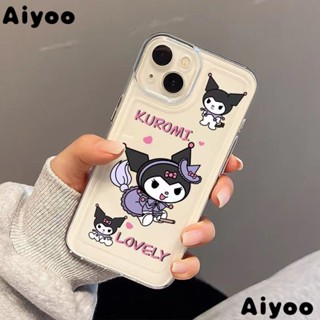 ✅เคสโทรศัพท์มือถือแบบใส กันกระแทก ลายคุโรมิ สําหรับ Apple 11 12 plus14 13xsmax 78 U8U2