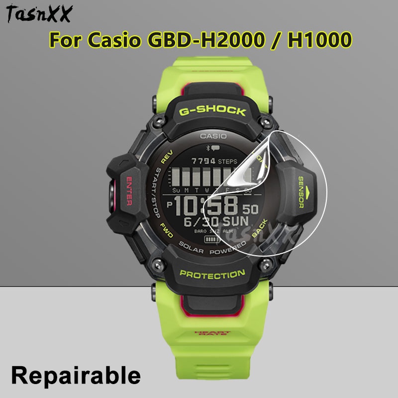 ฟิล์มไฮโดรเจลใส กันรอยหน้าจอ บางพิเศษ สําหรับ Casio G-Shock GBD-H2000 GBD-H1000