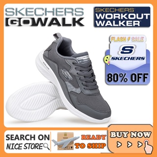 พร้อมส่ง Skechers_ Go-walk Dual-lite รองเท้าผ้าใบลําลอง ระบายอากาศ เหมาะกับการวิ่ง เล่นกีฬา สําหรับผู้ชาย