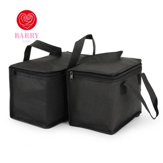 BARRY Thermal Insulated Cooler Bags Portable Fashion Outdoor Zippper Trips Camping Aluminum Foil Picnic Supplies Food Delivery Bag Picnic Bags