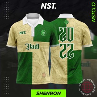 เสื้อโปโล SHENRON RETRO STREETWEAR JERSEY ขนาด 100 ซม. -160 ซม. XS - 3XL