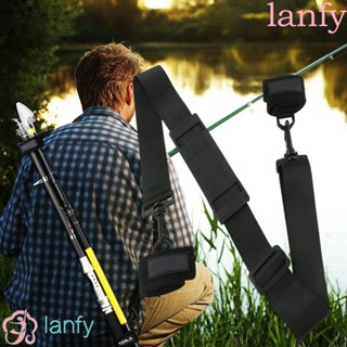 Lanfy สายคล้องคันเบ็ดตกปลา แบบเข็มขัด ปรับความยาวได้