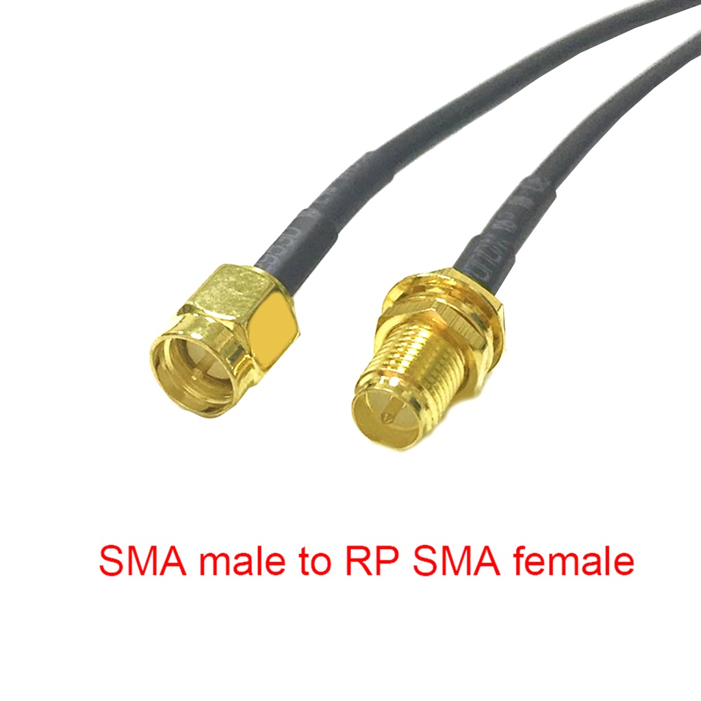 สายเคเบิลขยายเสาอากาศ WIFI SMA ปลั๊กตัวผู้ ตัวเมีย RG174 10 ซม. 20 ซม. 30 ซม. 50 ซม. 100 ซม. - รูปที่ 4