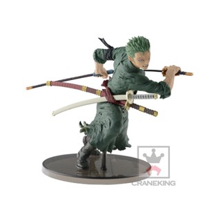 Zoro ของแท้ JP แมวทอง - Scultures Banpresto [โมเดลวันพีช]