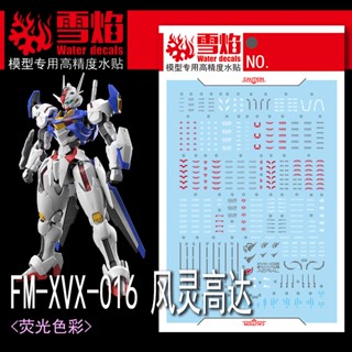 Xy XUEYAN FM 1/100 AERIAL FULL MECHANICS รูปลอกสไลด์น้ํา