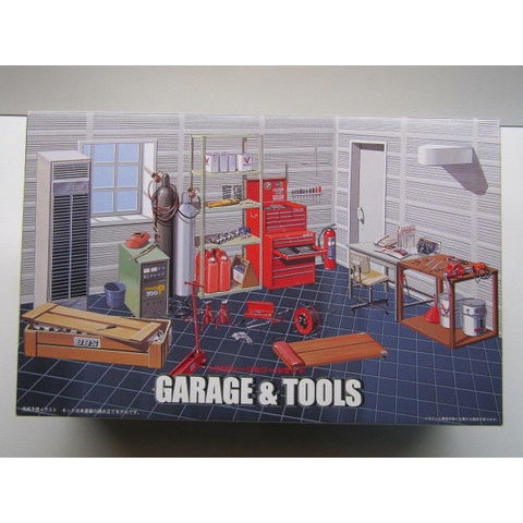 FUJIMI : 1/24 GARAGE & TOOLS DIORAMA