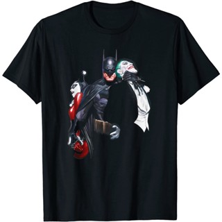 UIGเสื้อยืดผ้าฝ้ายพิมพ์ลายแฟชั่น เสื้อยืดแขนสั้น พิมพ์ลาย Batman Joker Harley Choke พรีเมี่ยม แฟชั่นสําหรับผู้ชาย และผู้