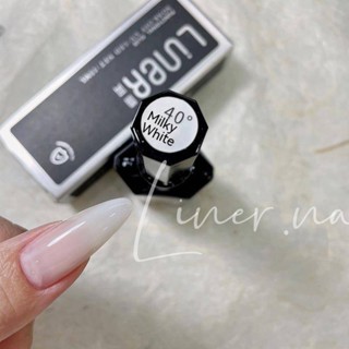 Liner เพชรสีดํา สําหรับตกแต่งเล็บ 40 ชิ้น°กาวติดเล็บ สีใส สีขาวนม